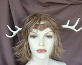 Antlers... handsculpted from leather, great costume accessory