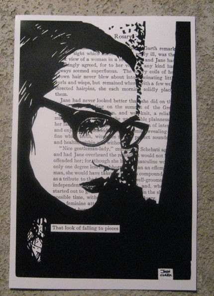 PRINT - That Look of Falling to Pieces