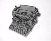 Iron On Patch Typewriter Applique