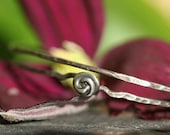 Rosette Bangle in Sterling