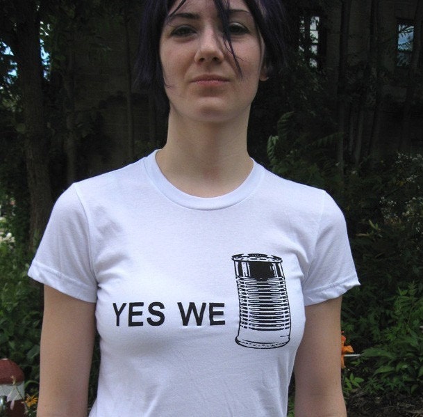 Yes We Can - Womens Tee - S,M,L,XL