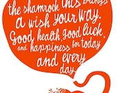 Good Luck -Orange-