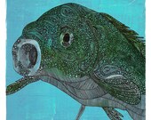 Porporo the Fish Print