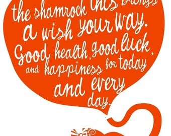 Good Luck -Orange-