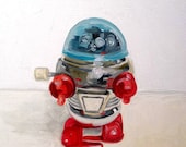 Little Red and Blue Robot Pring