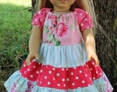 Ava Rose Peasant American Girl Doll Dress