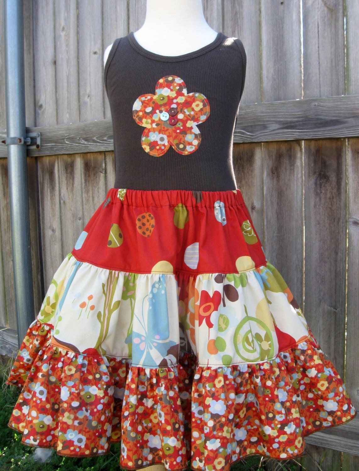 Wonderland...3 Tiered Skirt