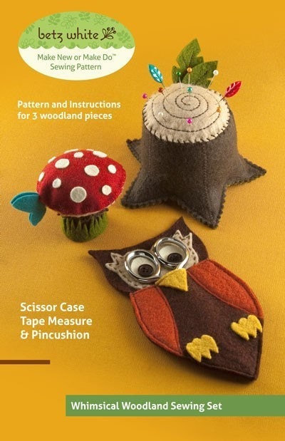 Woodland Sewing Set - PDF PATTERN