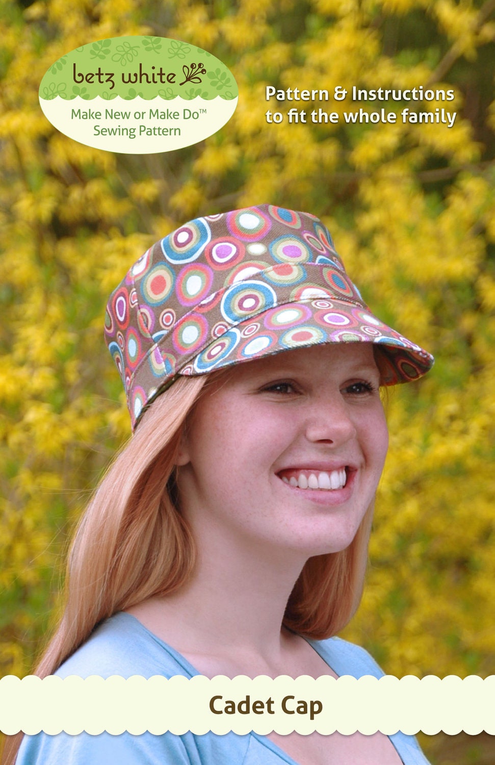 Cadet Cap - PDF sewing pattern