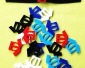 RAEWADOLLY 20 Shirt Shape Blythe Pullip Dal Momoko Licca Barbie BELT BUCKLE in Light Blue, Black, Red, White, Dark Blue