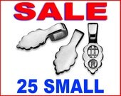 FREE Magnetic Clasp Choker - 25 SMALL Aanraku Bails - Silver Plated Aanraku bails - Anraku Bail - Z2