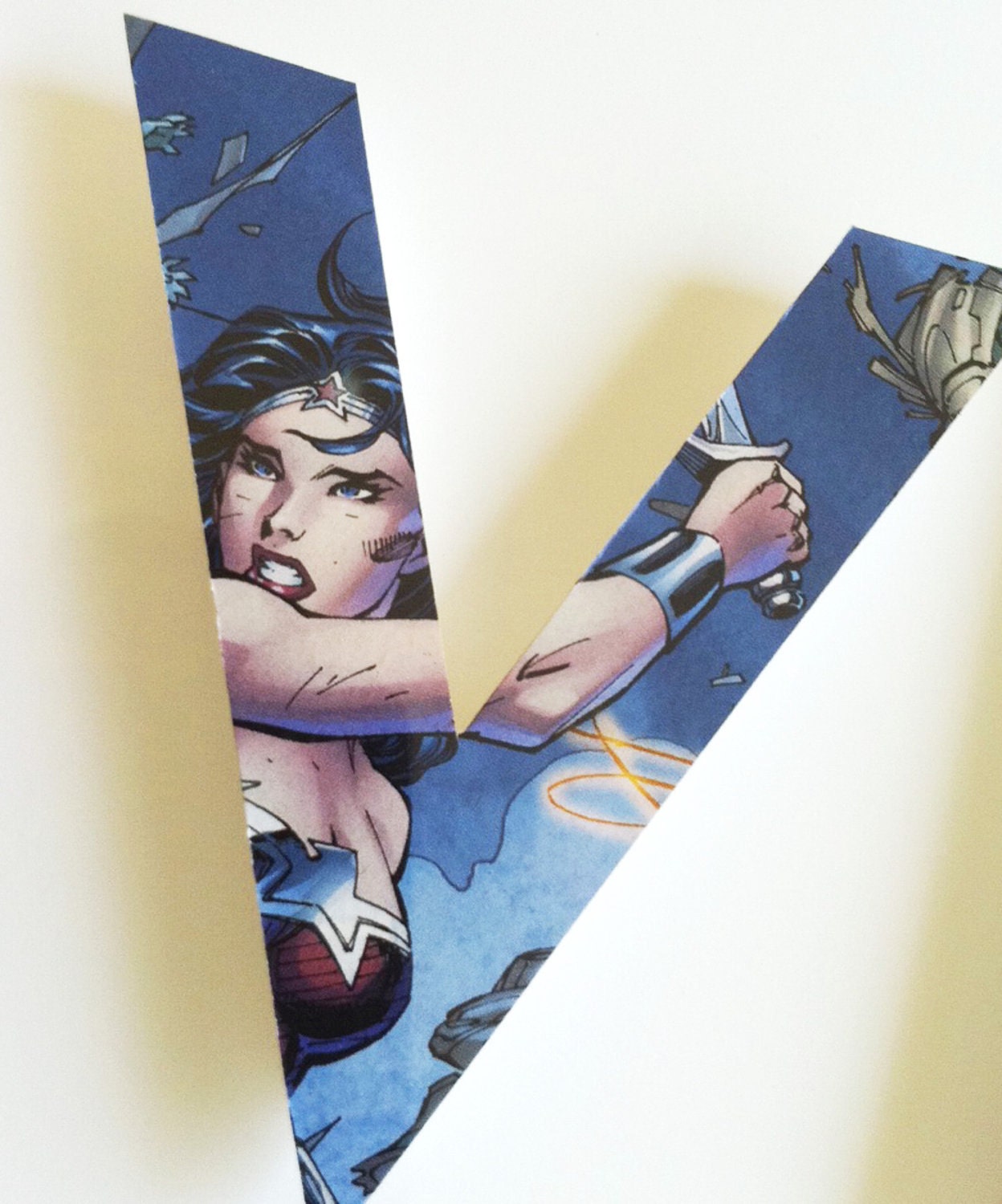 CUSTOM superhero alphabet letters A-Z