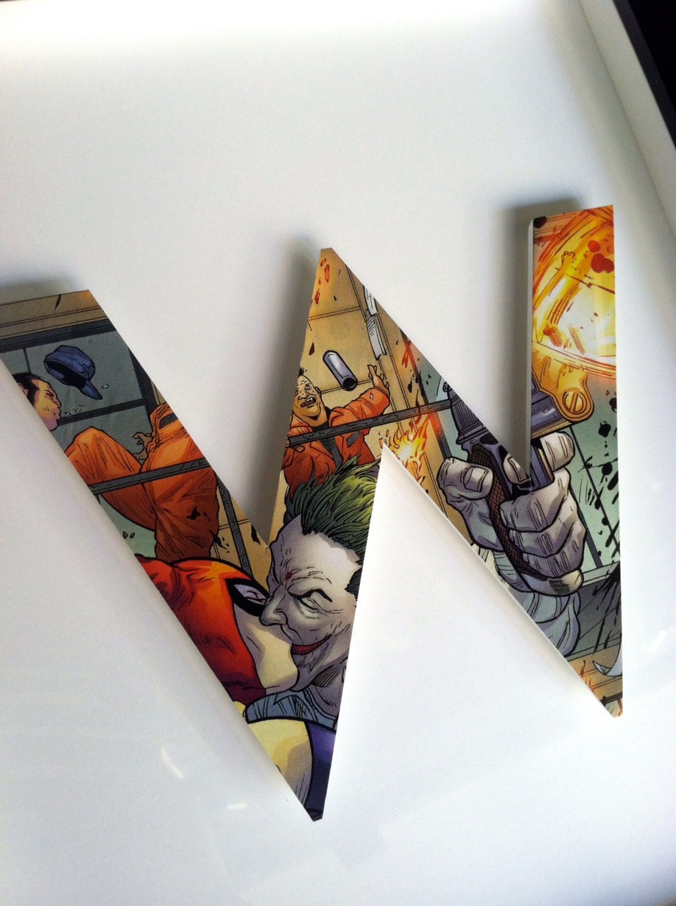 CUSTOM superhero alphabet letters A-Z