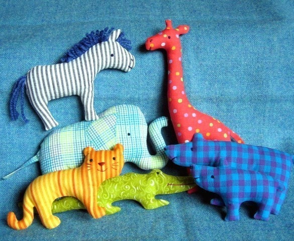 Little Softies - Zoo set - PDF pattern