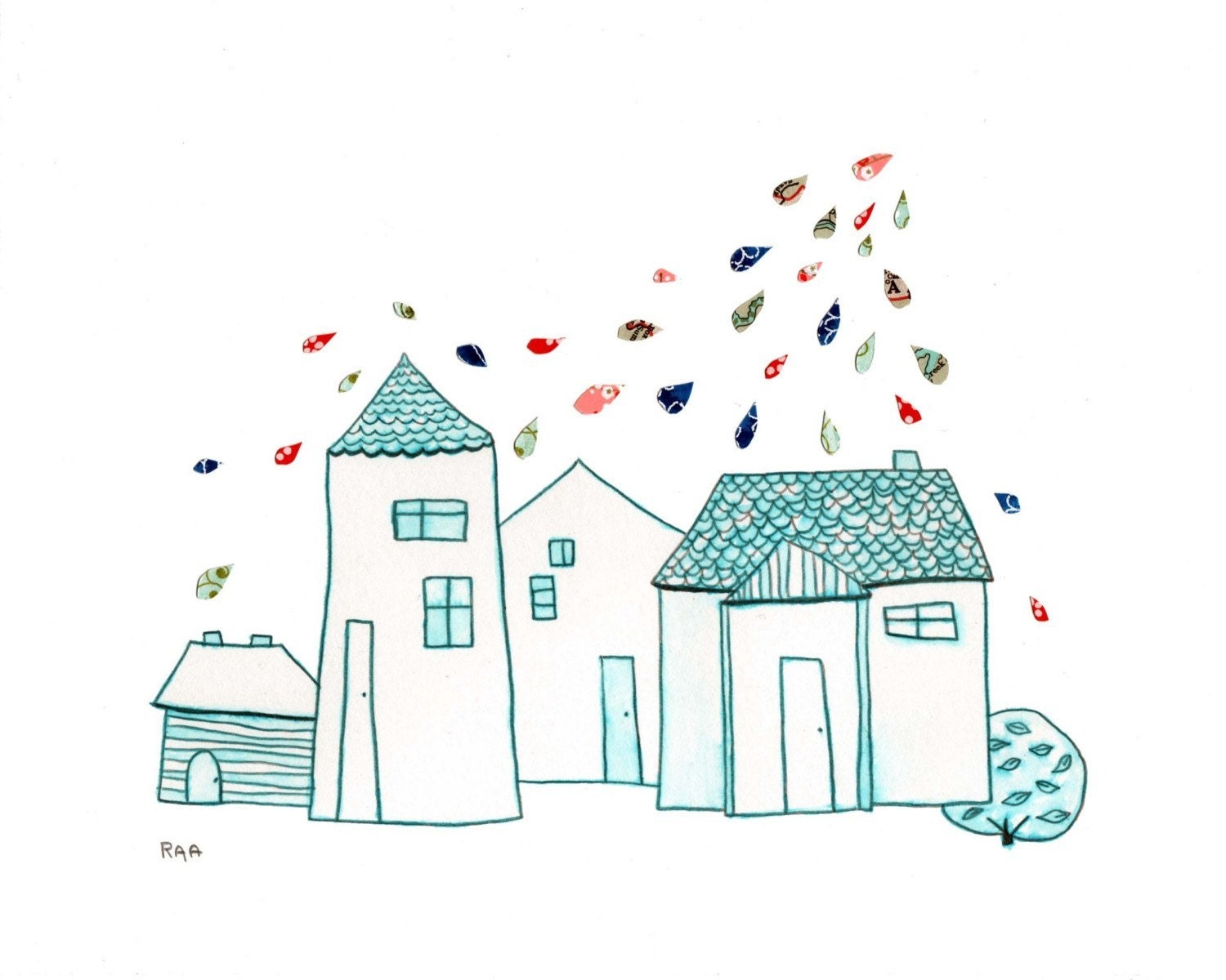 Blanket of Rain - Archival Print