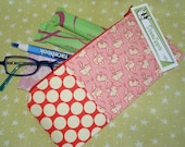 Nina Nina Ballerina - Fabric Zipper Carrier Pouch