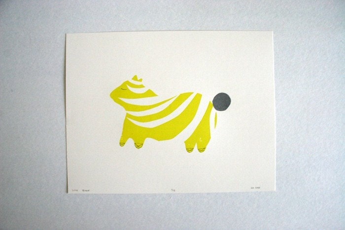 Little Yellow print