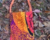 Autumn Peacock Tote
