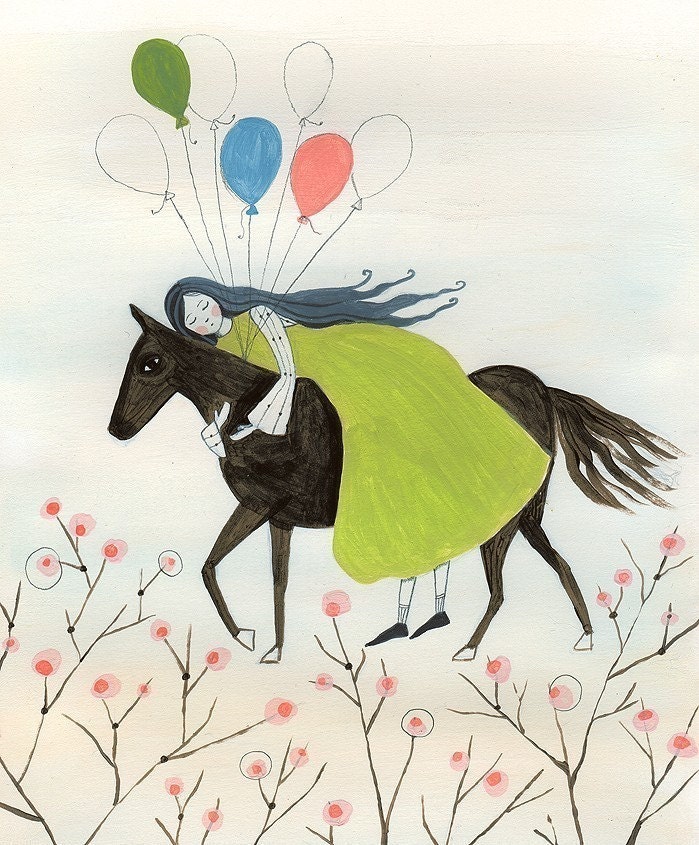 Following my Dreams - Art Print