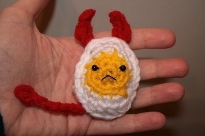 Deviled Egg PATTERN -- Crochet