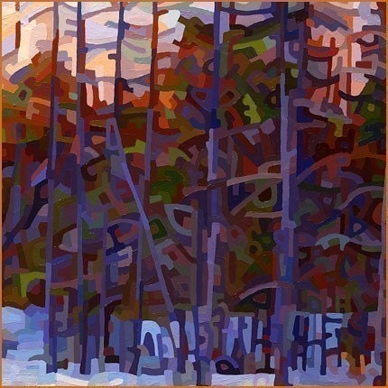 budanArt 8.5 x 11 Print - Muskoka Evening