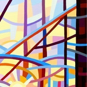 Abstract Fine Art Print - Sunrise