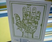 Palm Reading Cards - Passion, Promotion, Parole