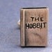 Sterling Silver The Hobbit Book cufflinks