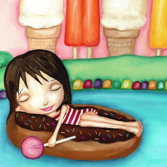The Sweetest Dream 11 X 8.5 Art Print