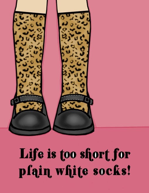 Life Is Too Short Art Print