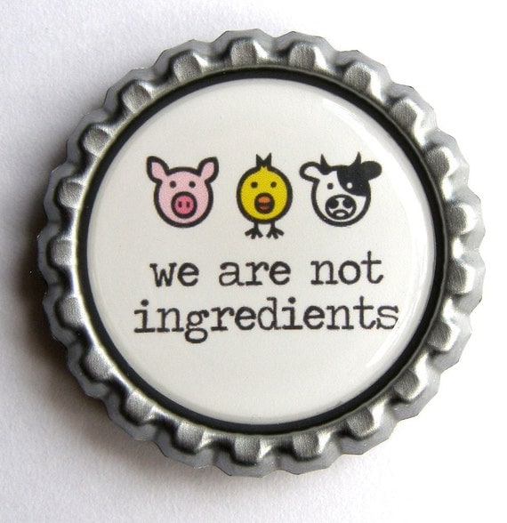 Vegan Magnet - We Are Not Ingredients