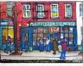 McSorley's Ale House Pub, St. Patrick's Day, New York , Print on Canvas