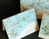 Waves of Gratitude notecards, set of four
