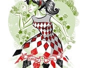 The Cricket - screenprinted art print