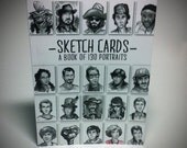 Sketch Cards - Book of 130 Portraits