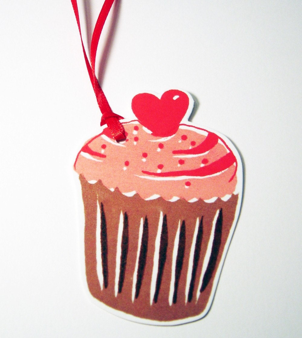 Sweet Cupcake Gift Tags