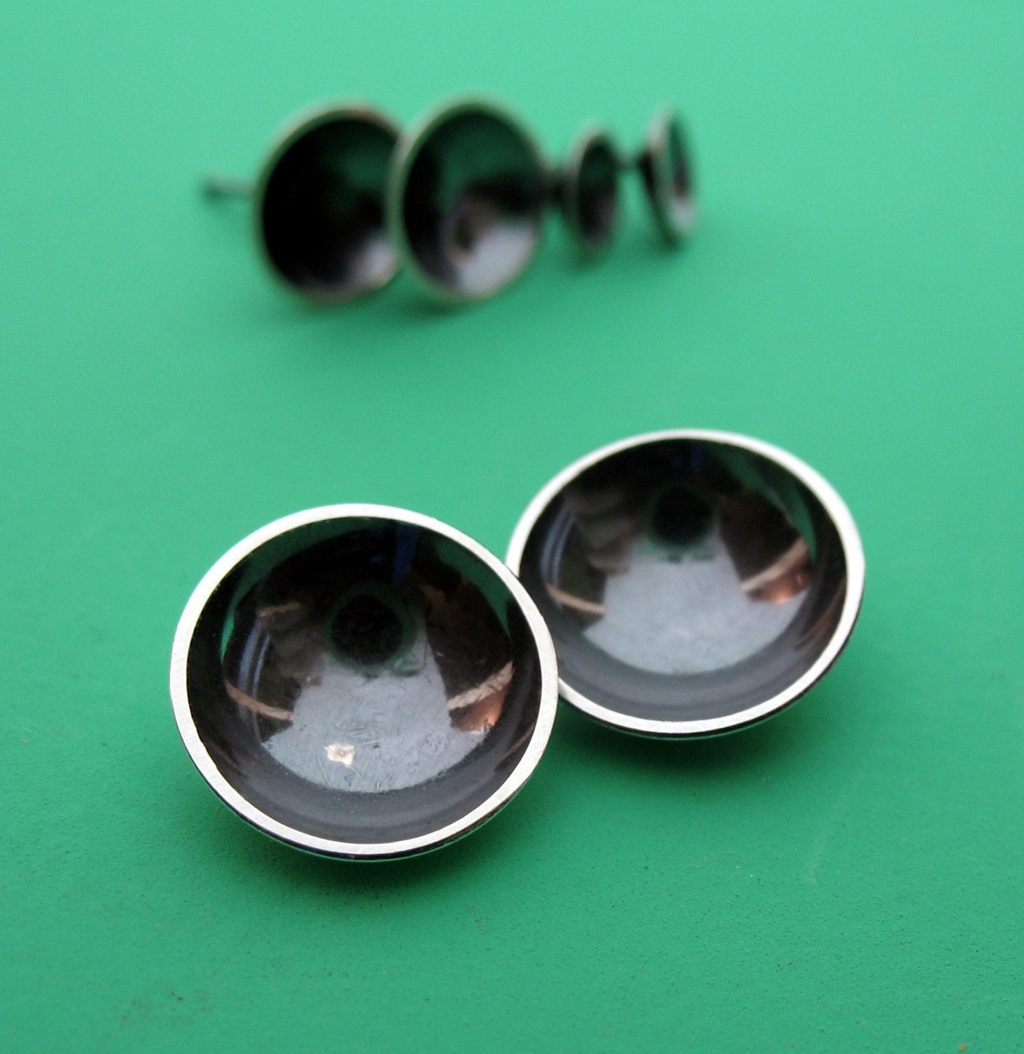 Large Saucer Earrings