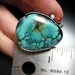 Tidal Pool Ring Sterling Silver Turquoise and Coral