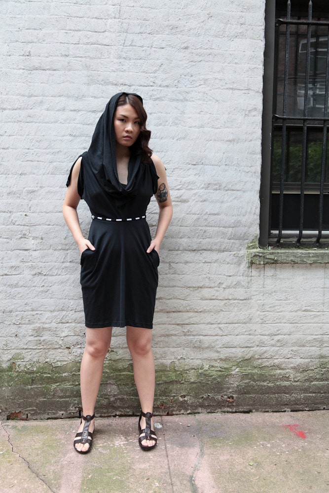 flutter double t-shirt dress