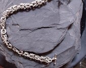 unisex stainless steel chaimmail neckware