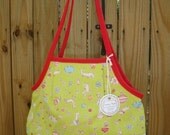 SALE Drawing Animals Handbag