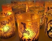 Choose Two Silkscreened Votives