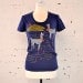 Llamas Tri Blend T-Shirt, Hand Screen Printed by Maryink, Sizes S-XL