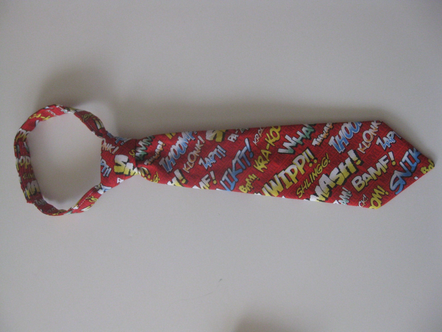 Custom Made Little Boys Tie Velcro Pick your fabrics 6 months to 7 years