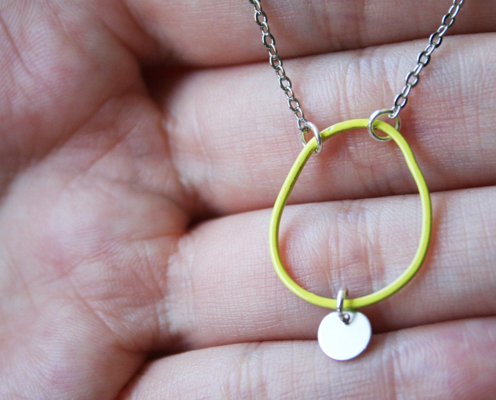Topo Necklace 4 - Yellow