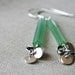 Jade Earrings Silver