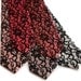 Boudoir Lace necktie. Screen printed tie, black print. Choose standard, narrow or skinny size.