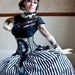 Steampunk Skirt Governess Bustle Gothic Victorian Pirate Burlesque  CARNIVALE QUEEN by Lovechild Boudoir