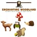 Musical Baby Mobile ENCHANTING WOODLAND (Artist Choice Colors) - Felt Mobile with music for Modern Nursery decor, Baby Crib, Kids Playroom
