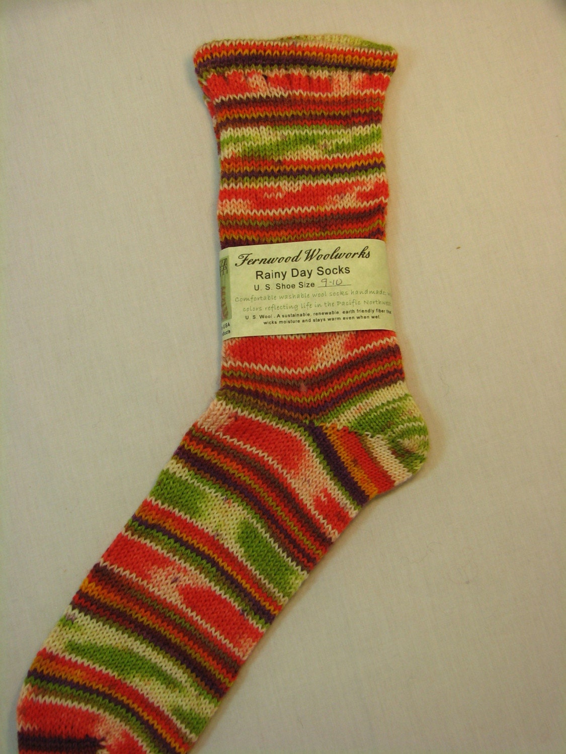 Socks Knit from Your Yarn  - Handmade to fit shoe sizes - Great gift, sock weight yarn only.